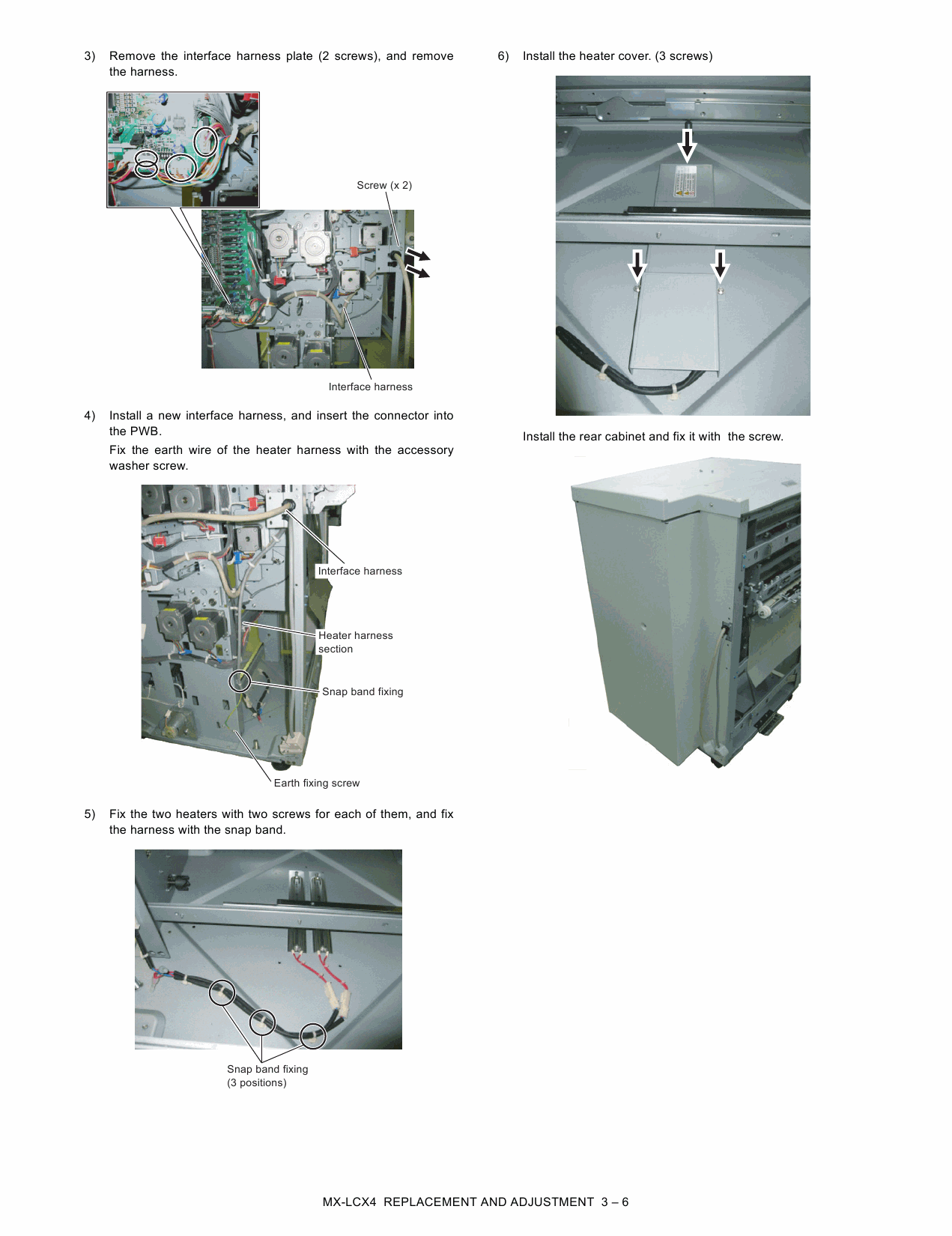 SHARP MX LCX4 Service Manual-4